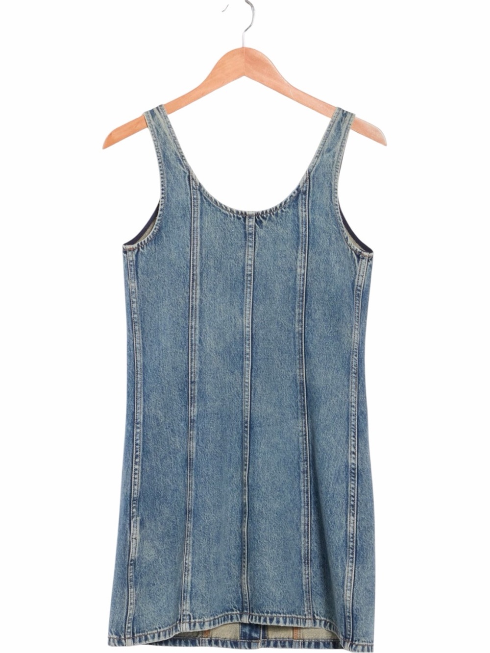 Rag & Bone Denim Button Front Mini Dress Size 2 NWT - Picture 3 of 3